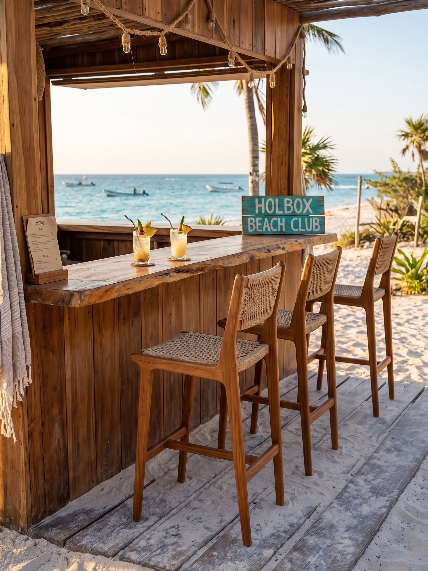 Banco para Barra Holbox